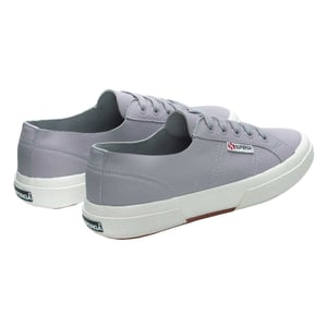 Superga Dames platte schoenen van nappaleer, maat 2750 (Blauw)