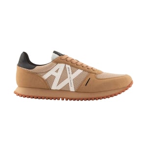 Armani Exchange AX Suede Trainers för herrar (Tan)