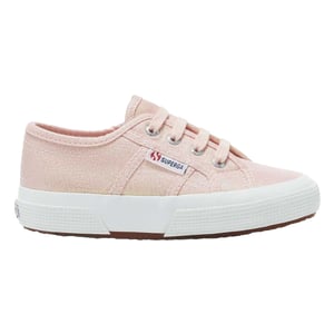 Superga Kinderen 2750 Lamej metallic platte schoenen (Roze Ish iriserend)