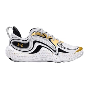 Under Armour Herr Spawn 6 Läder Basketbollskor (Vit)