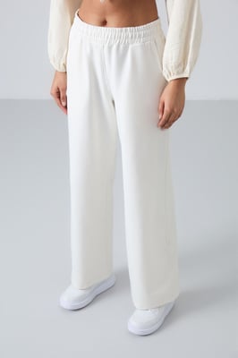 Wijdgesneden Sweatsbroek met Trekkoord