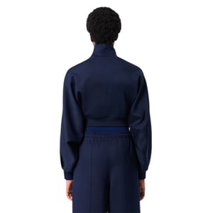 Lacoste Dames/Dames Sweatshirt met volledige rits (Marine)