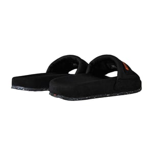Heron Preston Dames/Dames Platte Slides (Zwart)