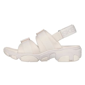 Skechers Dames/Dames Platte Hak Sandalen (Natuurlijk)