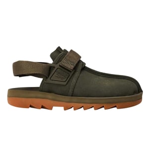 Reebok Unisex Beatnik-sandalen van suède voor volwassenen (Leger Groen)