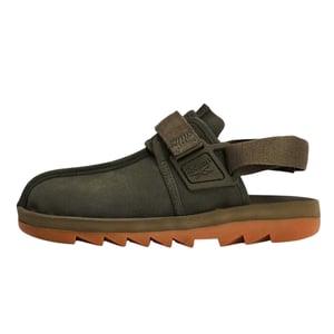 Reebok Unisex Beatnik-sandalen van suède voor volwassenen (Leger Groen)