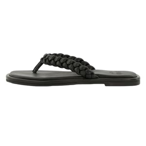 Dune London Dames/Dames Teen Post Platte Sandalen (Zwart)