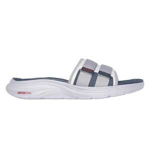 Skechers Mens Vapor Foam Platta Sportsandaler (Grått/Charcoal)