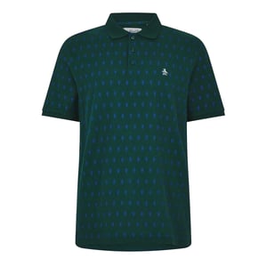 Original Penguin Heren Minimal Regelmatig Poloshirt (Bug juni)
