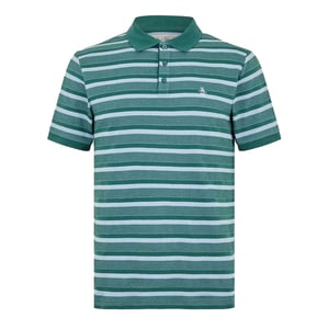 Original Penguin Heren Gestreept Polo Shirt (Bug juni)