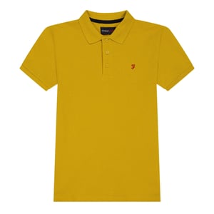 Farah Bugsworth Poloshirt Kinderen/Kinderen (Geel)