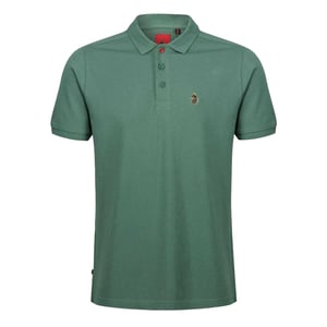 Luke 1977 Heren Robbie Geborduurd Logo Regular Poloshirt (Groen)