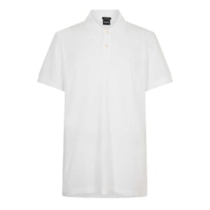 Boss Heren Firenze Katoenen Poloshirt (Wit)