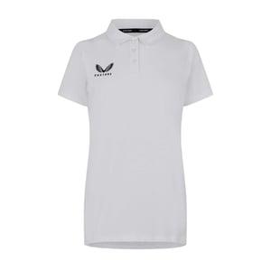 Castore Dames/Dames Regular Poloshirt (Wit)