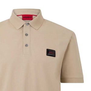 Hugo Heren Dereso Regular Poloshirt (Beige)