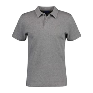 Gant Herenpolo met korte mouwen (Grijs)