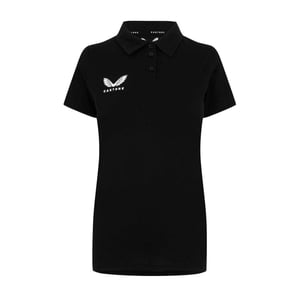 Castore Dames/Dames Regular Poloshirt (Zwart)