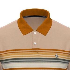 Original Penguin Heren polo (Bruin)