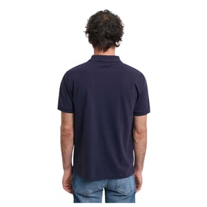 Gant Heren Archive Shield Katoenen Poloshirt (Blauw)