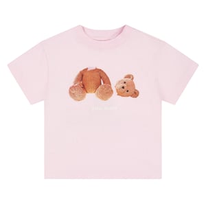 Palm Angels Kinderen/Kinderen Beer Normaal T-Shirt (Roze)