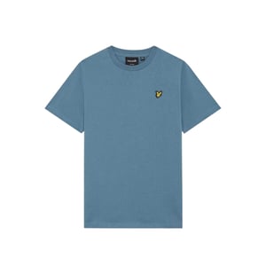 Lyle & Scott Geborduurd Logo Gewoon T-shirt Kinderen/Kinderen (Oceaanhemel)