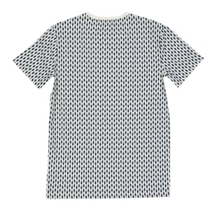 Farah Geborduurd T-shirt met korte mouwen van Geometrisch Jersey voor kinderen/Kinderen (Gebroken wit)