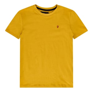 Farah Kinderen/Kinderen Denny Crew Hals T-shirt (Geel)