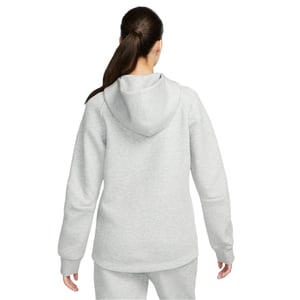 Nike Windrunner Tech Fleece Hoodie med hel dragkedja för dam och dam (Grått)