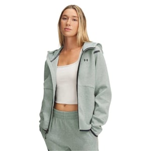 Under Armour Dames/Dames Raglan Full Zip Hoodie (Groene mergel)