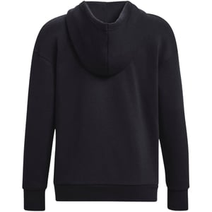 Under Armour Essential Huvtröja med droppärm och hel dragkedja för damer/damer (Svart)