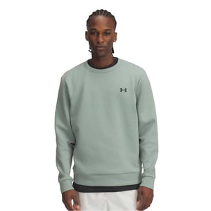 Under Armour Sweatshirt Unstoppable för herrar (Grön/Svart)