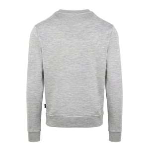 Aquascutum Sweatshirt med ribbad krage för herrar (Grått)