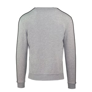 Aquascutum Mens London Double Stripe Sweatshirt (Grått)