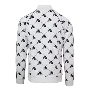 Aquascutum Heren Funnel Neck Raglan Track Jacket (Wit)
