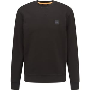 Boss Heren Westart Premium Katoenen Sweatshirt met Crew Hals (Zwart)