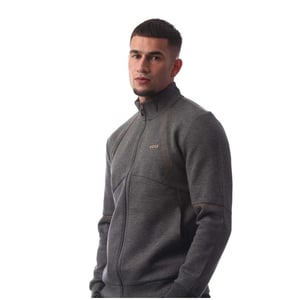 Boss Regular Sweatshirt för herrar (Medelgrå)
