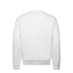 Hugo Heren Sweatshirt met Ronde Hals en Logo (Wit)