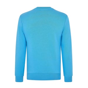 Lacoste Heren Sweatshirt met Geborduurd Logo Fleece Crew Hals (Blauw)