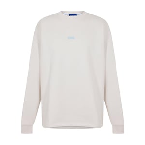 Hugo Heren Naviu Sweatshirt met rugprint (Wit)