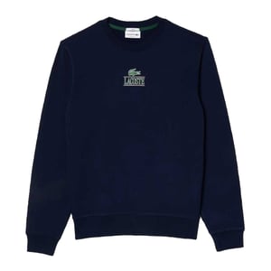 Lacoste Unisex Volwassenen Logo Sweatshirt (Marineblauw)