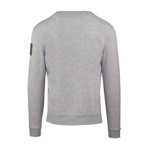 Aquascutum Patch Sweatshirt för herrar (Grått)