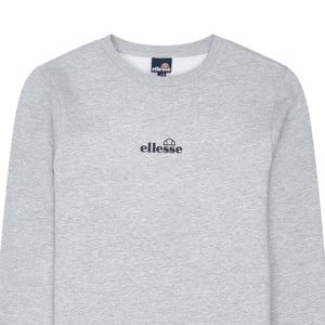 Ellesse Kimato Crew Neck långärmad sweatshirt för herrar (Grå marl)