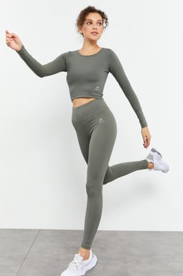 Slim-Fit Langdurige Crop Top