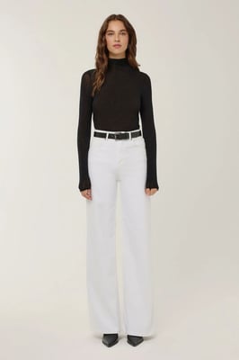 Hoge Taille Wijde Pijpen Jeans