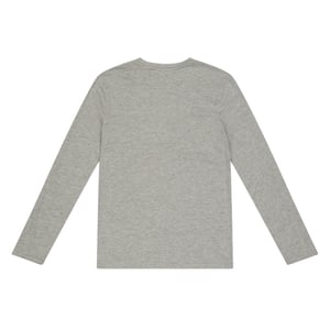 Farah Geborduurd Danny Logo T-shirt met lange mouwen voor kinderen/Kinderen (Grijs)