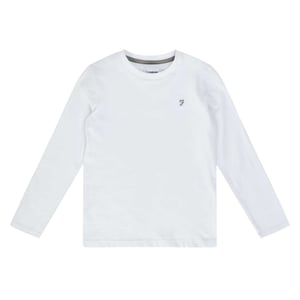 Farah Effen T-shirt met ronde hals voor kinderen/Kinderen (Wit)