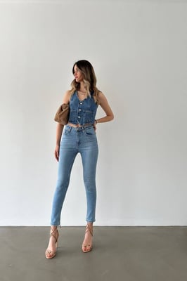 High Waist Skinny Jeans