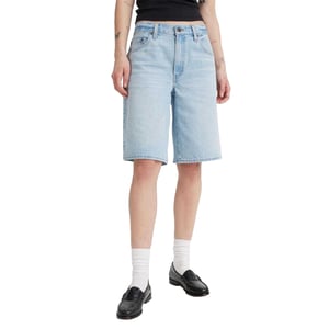 Levis Dames/Dames Baggy Shorts (Denim)
