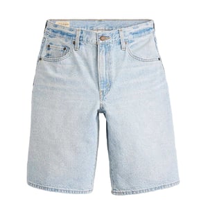 Levis Dames/Dames Baggy Shorts (Denim)