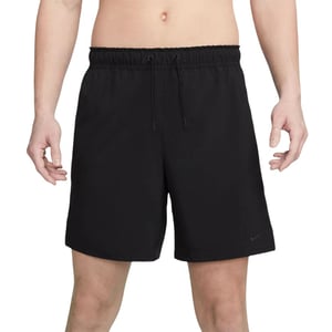 Nike Heren Unlimited Dri-FIT-short met relaxte pasvorm (Zwart)